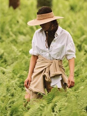 New Terrain Open Crown Sun Hat One Size